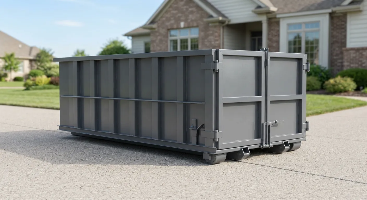 10 yard dumpster rental from our Greeley fleet