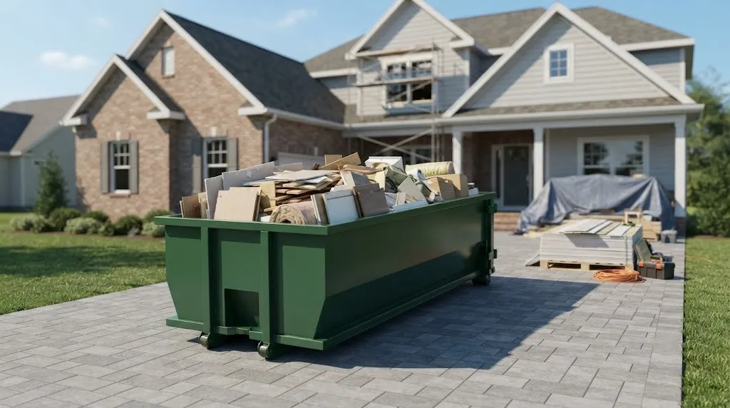 20 yard dumpster rental from our Greeley fleet