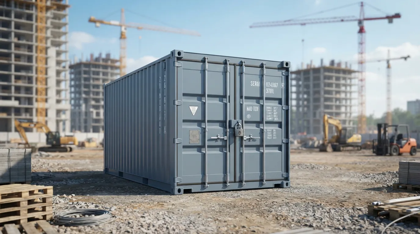 20ft storage container from our Greeley fleet